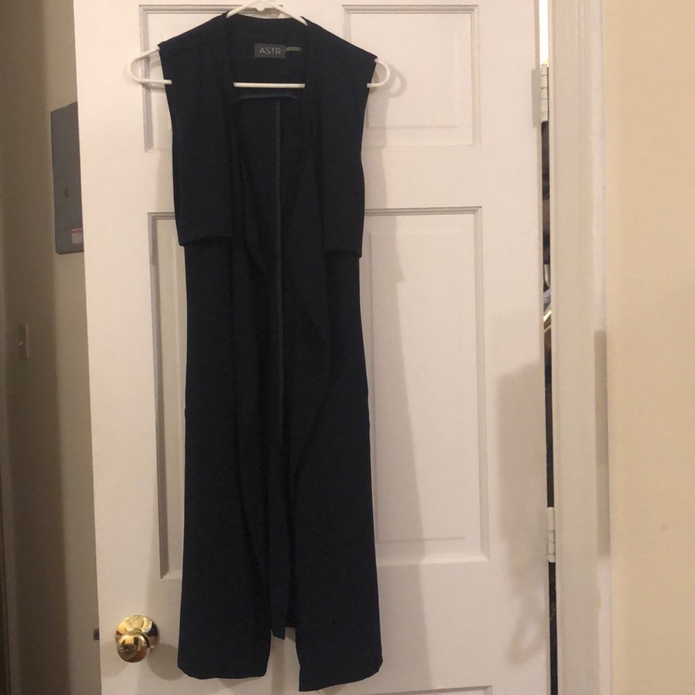 Crepe Trench Vest